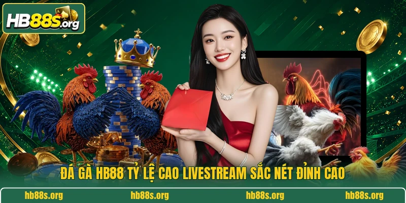 Đá gà HB88 tỷ lệ cao livestream sắc nét đỉnh cao 